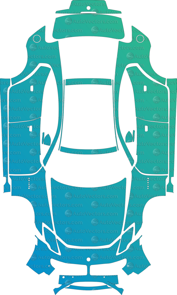 Karma Revero (From 2018) Max Kit pre-cut vector template for paint protection film, wraps, and vinyl design – digital download format.