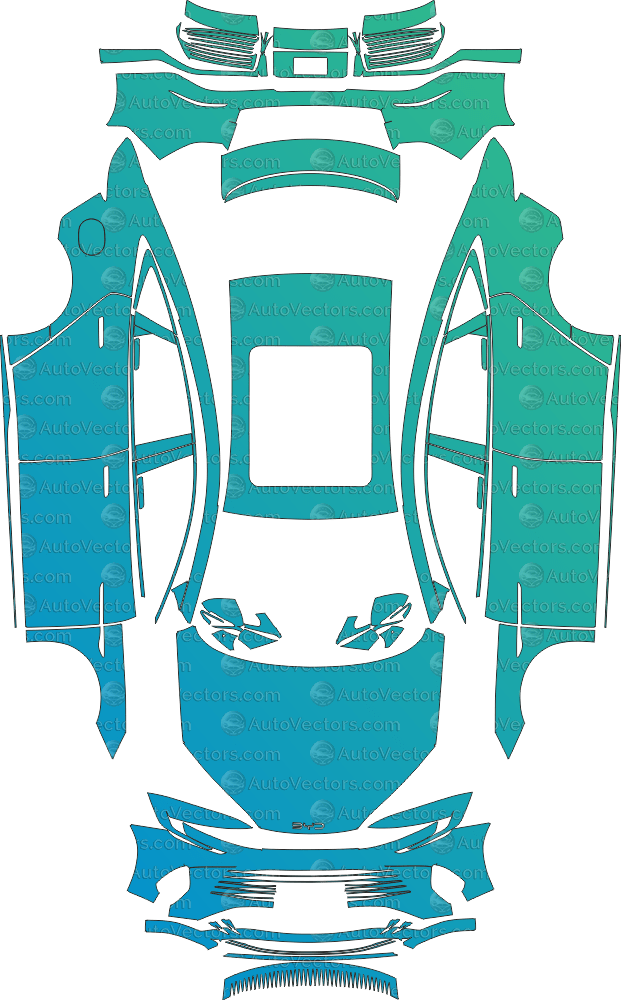 BYD Seal DM - i (From 2023) Sedan Pre - cut PPF Pattern Templates pre - cut PPF template digital file download