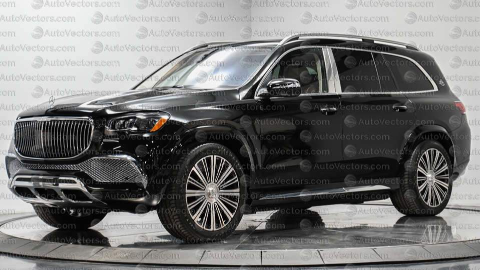 Mercedes-Benz GLS Maybach X167 (2021–2023) pre-cut pattern digital file for PPF or vinyl wrap – ready to download