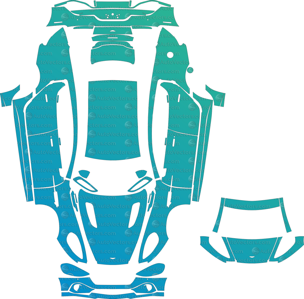 Aston Martin Rapide AMR (From 2019) Sedan Full Kit – Pre-cut Vector Pattern Digital Download