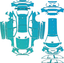 Audi RS 6 Carbon Black Avant C8 (From 2020) Wagon Pre-Cut PPF Pattern Templates