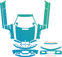 BMW M3 E46 (2001 - 2006) Coupe Pre-Cut PPF Template Download