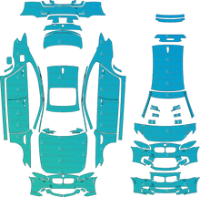 BMW M5 F10 (From 2011) Sedan Pre-Cut PPF Pattern Templates