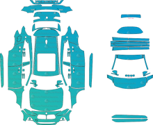 BMW X2 F39 Sport Line (2018–2020) SAC Pre-Cut PPF Pattern Templates