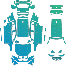 BMW X2 U10 (From 2024) SUV Pre-Cut PPF Pattern Templates