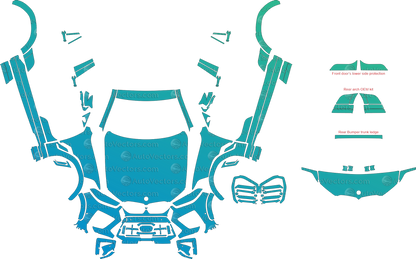BMW X6 M / M Competition G06 LCI (From 2024) SUV Full Kit – Pre-cut Vector Pattern Digital Download