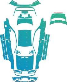 BMW M3 E36 (1992-1998) Coupe Pre-Cut PPF Pattern Templates