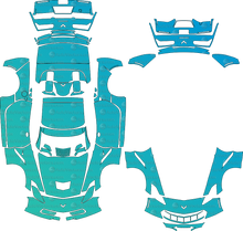 Chevrolet Corvette C7 Stingray (2014–2019) Convertible Pre-Cut PPF Pattern Templates