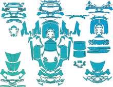 Chevrolet Corvette C8 E-Ray (From 2024) Coupe Pre-Cut PPF Pattern Templates