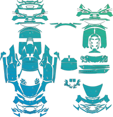 Chevrolet Corvette C8 Z06 (From 2022) Convertible Pre-Cut PPF Pattern Templates