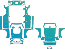 Ford Bronco U725 Badlands (From 2021) SUV Pre-Cut PPF Pattern Templates