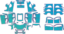 Ford F-150 P702 STX Facelift (From 2024) Pickup Pre-Cut PPF Pattern Templates