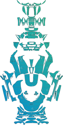 Koenigsegg Regera Base (2016–2022) Coupe Pre-Cut PPF Pattern Templates