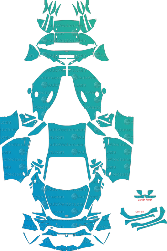 McLaren Artura Coupe (From 2022) – Pre-cut Vector Pattern Digital Download
