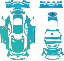 Mercedes-Benz AMG GT R C190 (From 2017) Coupe Pre-Cut PPF Pattern Templates