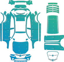 Mercedes-Benz GLC X254 (From 2023) SUV Pre-Cut PPF Pattern Templates
