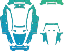Porsche Cayenne 958 Pre-Facelift (2011–2014) SUV Pre-Cut PPF Pattern Templates