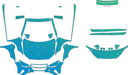 Seat Arona KJ7 LCI (From 2021) SUV Pre-Cut PPF Pattern Templates