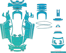 Tesla Model S Long Range Plaid (From 2021) Sedan Pre-Cut PPF Pattern Templates