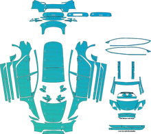 Tesla Model 3 Base (From 2024) Sedan Pre-Cut PPF Pattern Templates