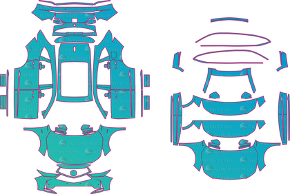 Acura MDX Technology (From 2024) SUV Pre-Cut PPF Pattern Templates