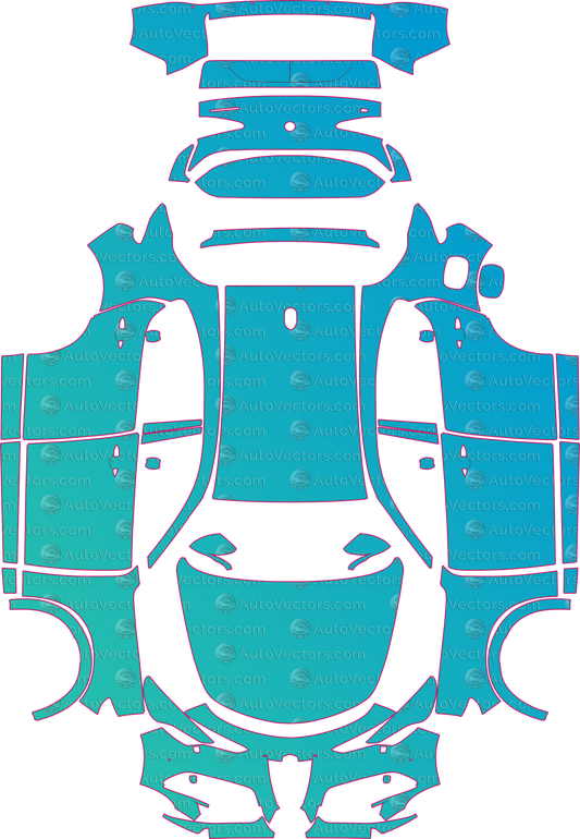 Alfa Romeo Stelvio 949 Competizione (From 2022) SUV – pre-cut PPF pattern templates, instant digital download vector cut files (CDR, AI, PDF, SVG)
