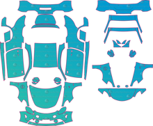Alpine A110 AEF S Facelift (From 2022) Coupe Pre-Cut PPF Pattern Templates