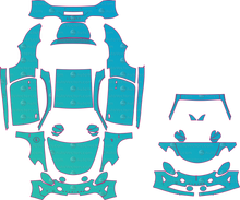 Alpine A110 GT Facelift (From 2022) Coupe Pre-Cut PPF Pattern Templates