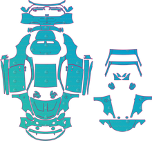 Alpine A110 R 70 Facelift (From 2026) Coupe Pre-Cut PPF Pattern Templates