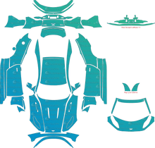 Aston Martin DB11 (From 2017) Coupe Pre-Cut PPF Pattern Templates