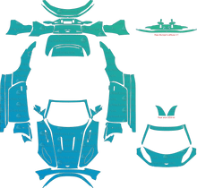 Aston Martin DB11 Volante (From 2017) Convertible Pre-Cut PPF Pattern Templates