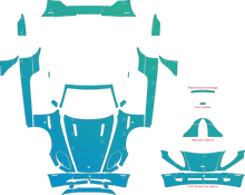 Aston Martin DB9 VH (2004–2012) Coupe Pre-Cut PPF Pattern Templates