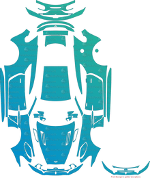 Aston Martin Vanquish Zagato (From 2017) Coupe Pre-Cut PPF Pattern Templates