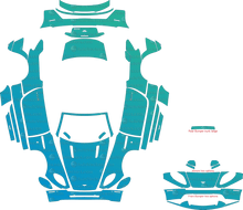 Aston Martin Vantage Base and S (2006–2017) Roadster Pre-Cut PPF Pattern Templates