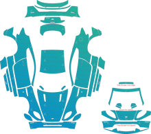 Aston Martin Vantage Base / S (2006–2017) Coupe Pre-Cut PPF Pattern Templates