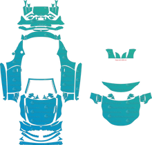 Aston Martin Vantage F1 Edition Roadster (From 2021) Convertible Pre-Cut PPF Pattern Templates