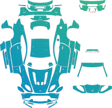 Aston Martin Vantage V12 (2009–2017) Coupe Pre-Cut PPF Pattern Templates