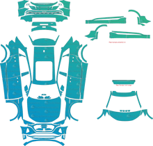 Audi Q8 E-Tron Base LCI (From 2023) SUV Pre-Cut PPF Pattern Templates
