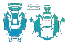 Audi Q8 S-line SQ8 Facelift 4M (From 2024) SUV Pre-Cut PPF Pattern Templates