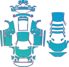 Audi R8 4S Facelift (From 2023) Coupe Pre-Cut PPF Pattern Templates