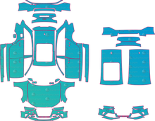 Audi RS 4 B8 Facelift (2012-2015) Avant Pre-Cut PPF Pattern Templates