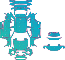 Audi RS Q3 F3 Option 2 (2019-2025) SUV Pre-Cut PPF Pattern Templates