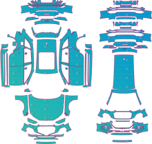Audi RS4 B9 Facelift (From 2019) Avant Pre-Cut PPF Pattern Templates