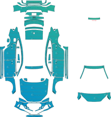Audi RS5 Sportback (From 2021) Sportback Pre-Cut PPF Pattern Templates