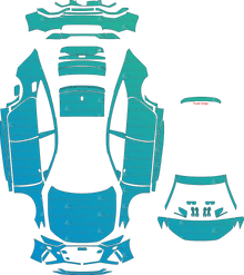 Audi RS7 Sportback (From 2021) Sportback Pre-Cut PPF Pattern Templates