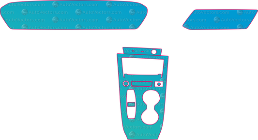 Audi S5 B10 Avant (From 2025) Wagon Interior Pre-Cut PPF Pattern Templates – interior pre-cut PPF pattern templates, digital download vector files (CDR, AI, PDF, DXF, SVG)