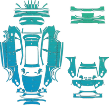 Bentley Bentayga Speed (From 2021) SUV Pre-Cut PPF Pattern Templates