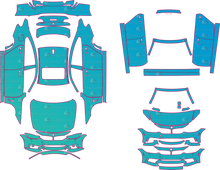 BMW 4 Series Gran Coupe F36 M Sport (From 2014) Fastback Pre-Cut PPF Pattern Templates