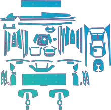 BMW 7 Series G70 Base (From 2023) Sedan Interior Pre-Cut PPF Pattern Templates