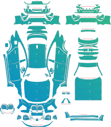BMW i4 M50, M Sport G26 (From 2022) Gran Coupe Pre-Cut PPF Pattern Templates